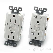 20 Amp Outlet GFCI resistente alle intemperie